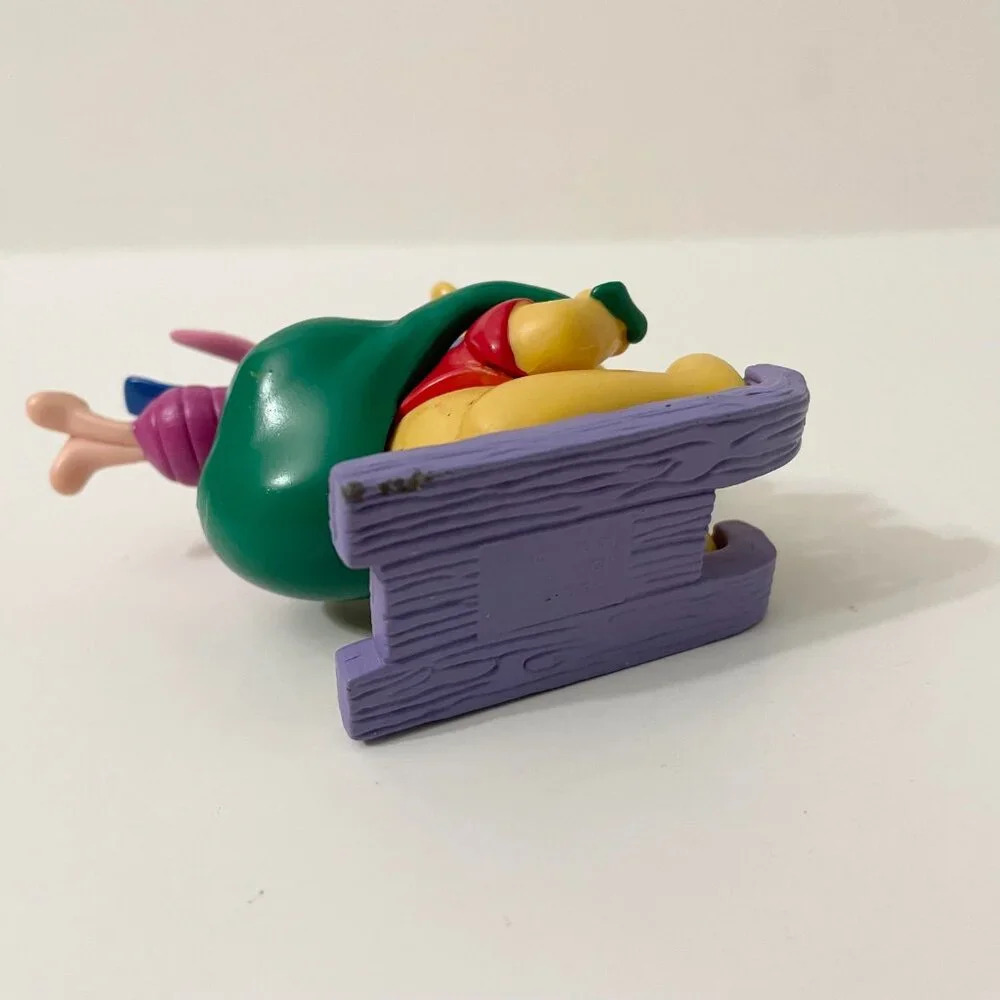 Disney Noma Winnie The Pooh And Piglet Christmas Tree Ornament Sleigh Sled - Picture 11 of 16
